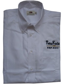 Ejemplo de camisa bordada