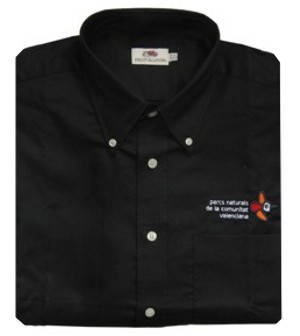 Ejemplo de camisa bordada