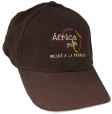 Ejemplo de bordado en gorra