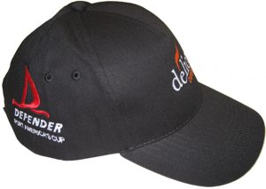 Ejemplo de gorra bordada