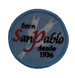 Ejemplo de parche bordado
